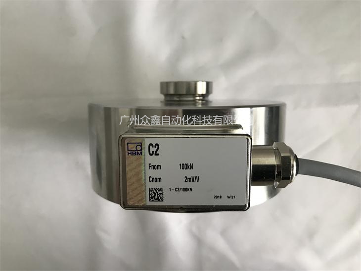 德国HBM 1-C2/10KN力传感器实拍图2