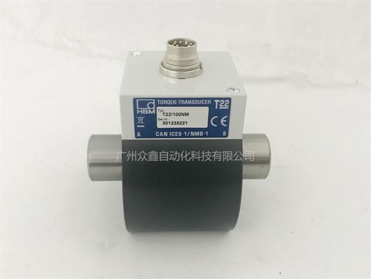 德国HBM 1-T22/50NM扭矩传感器实拍图2
