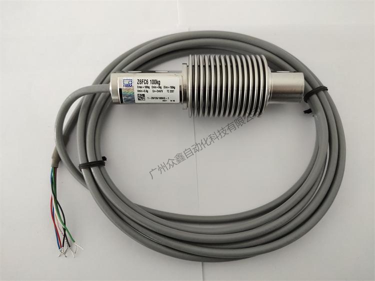 德国HBM 1-Z6FC6/30kg称重传感器实拍图3