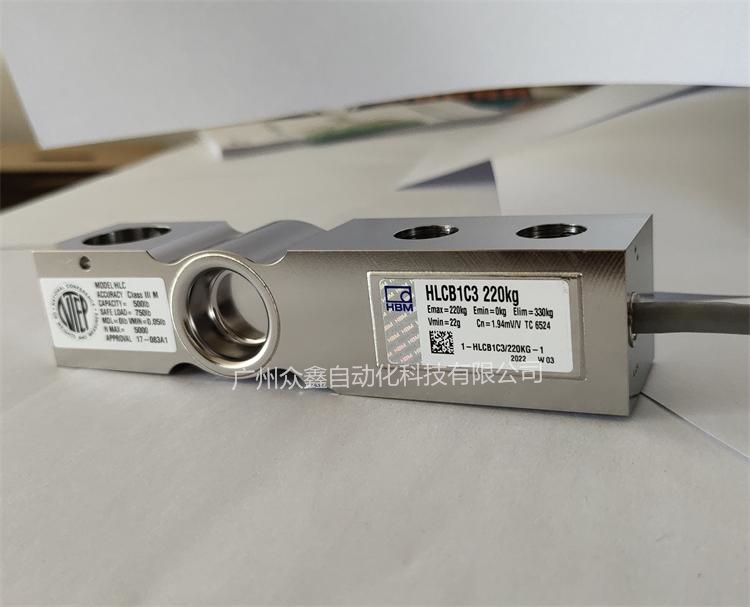 德国HBM 1-HLCB1D1/110kg称重传感器实拍图4