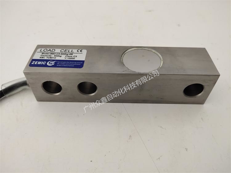 ZEMIC称重传感器 B8D-C3-500kg-6B称重传感器实拍图