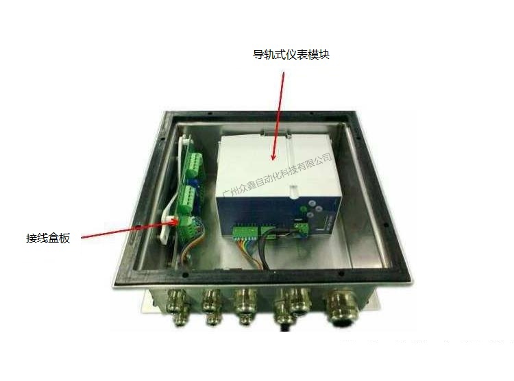 IND131导轨式称重显示控制器实拍图